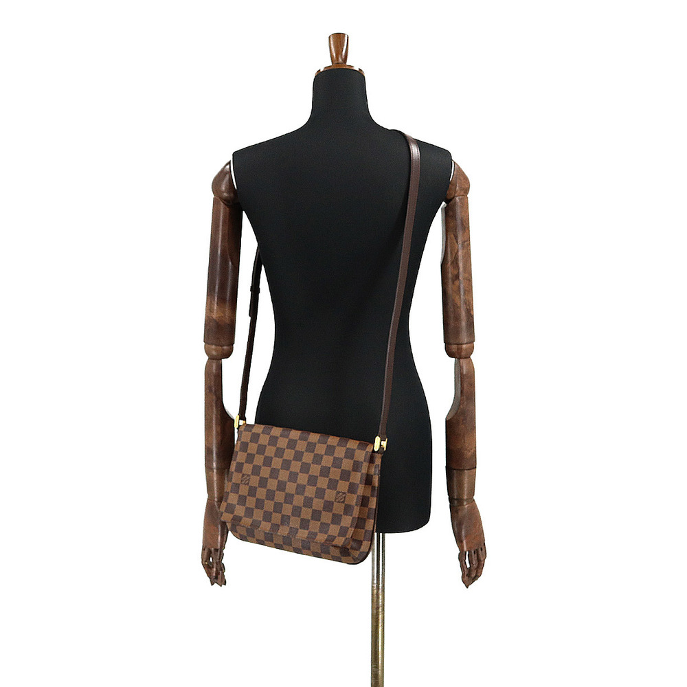 Louis Vuitton Musette Tango Handbag Damier Brown