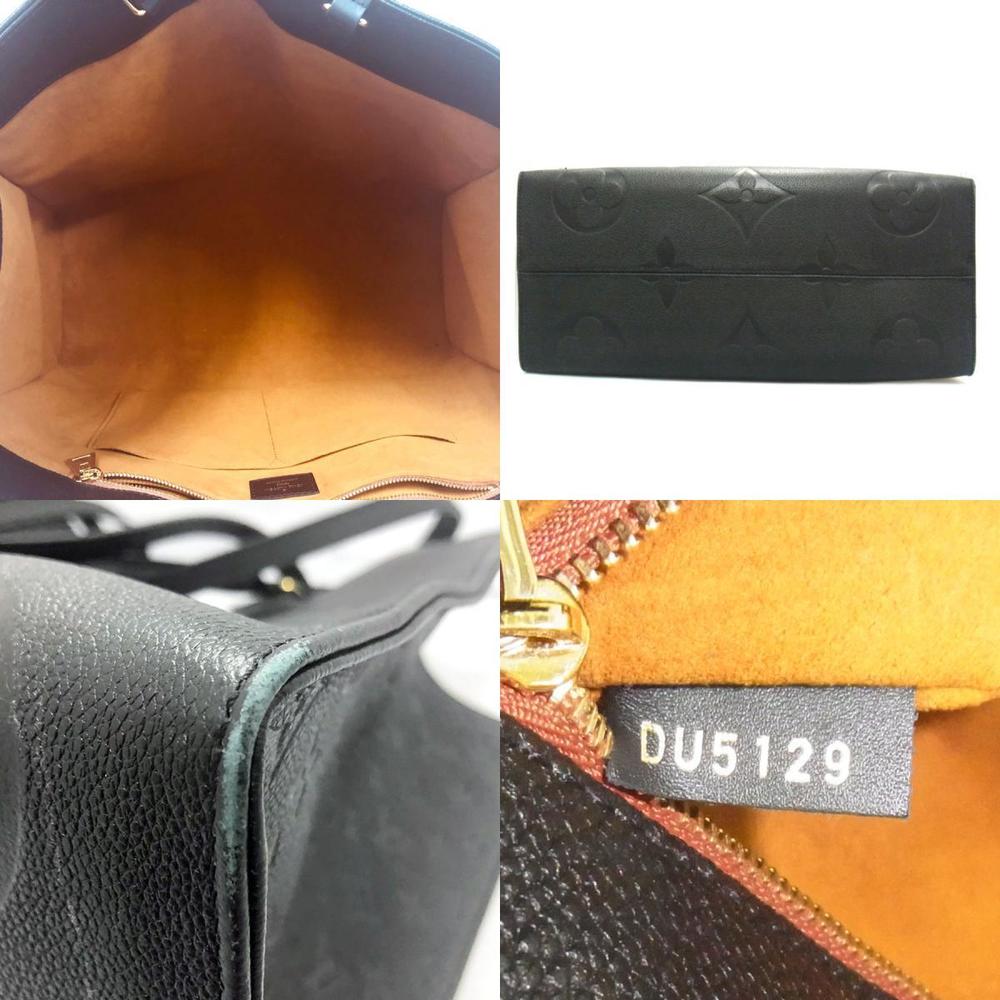 Louis Vuitton Louis Vuitton Shoulder Bag Monogram Amp Plant On The Go Gm  Noir Unisex M44925 Auction