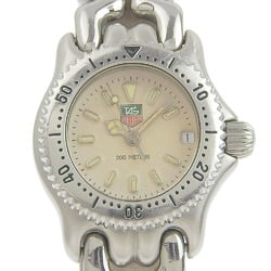 Tag Heuer TAG HEUER Cell Professional Women's Quartz Battery Watch Cream Dial S99 008M
