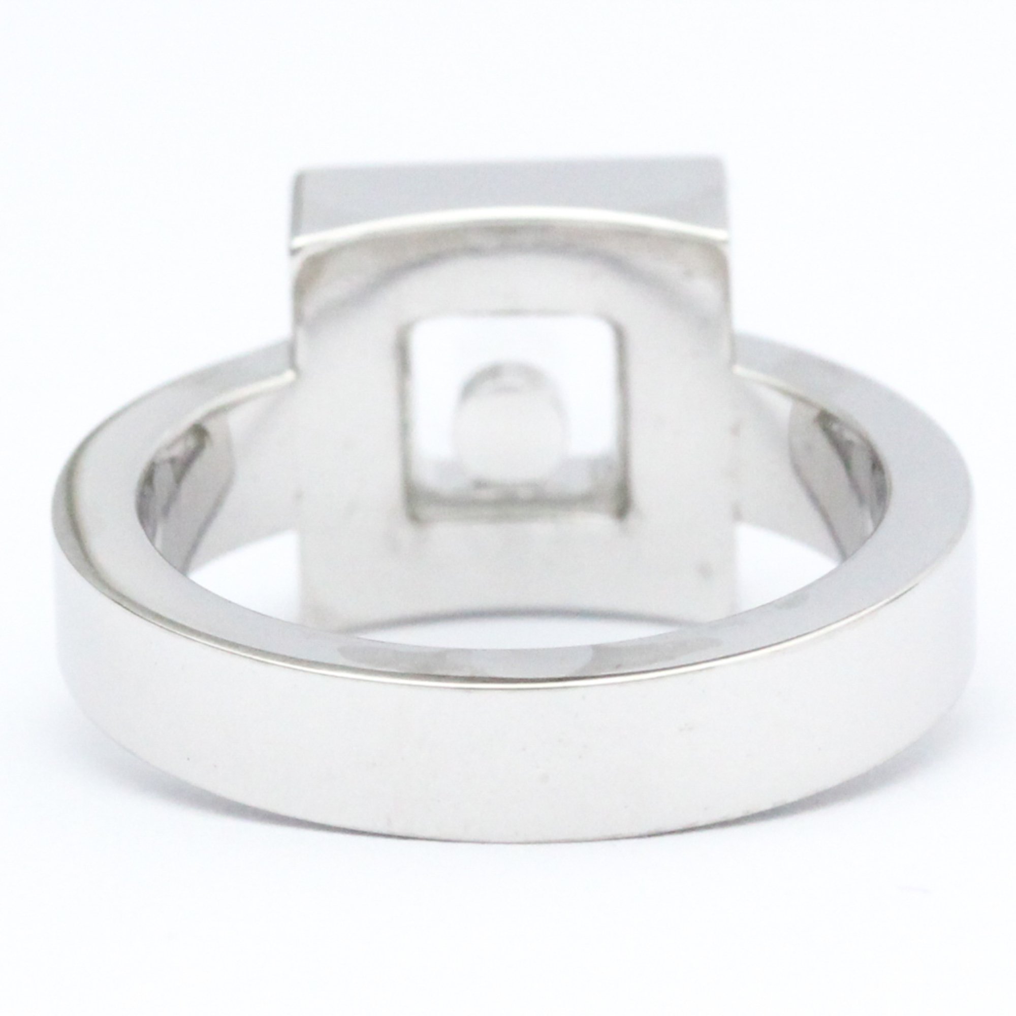 Chopard Happy Diamond Square 82/2938-20 White Gold (18K) Fashion Diamond Band Ring Silver