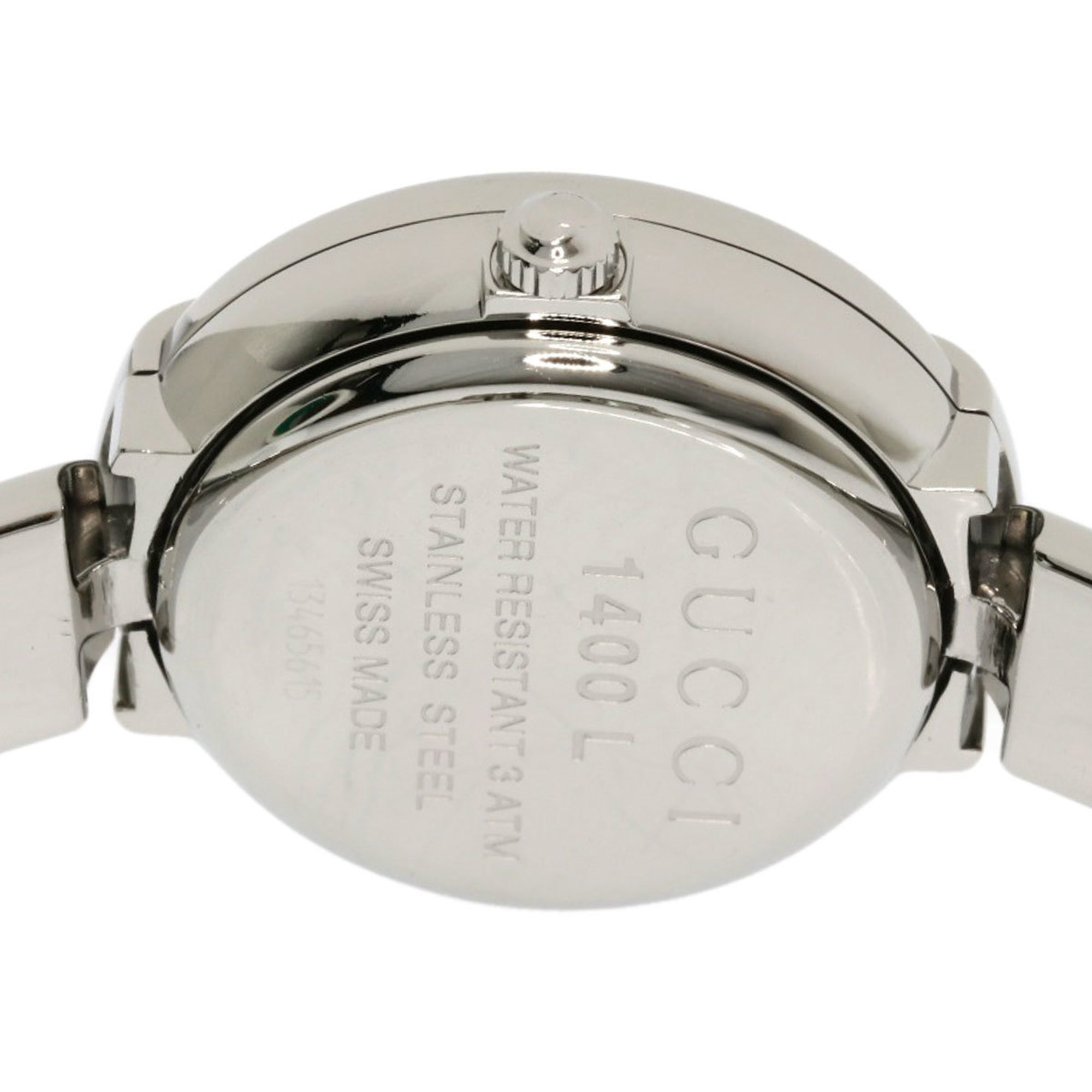 Gucci 1400L GG Dial Watch Stainless Steel/SS Ladies GUCCI