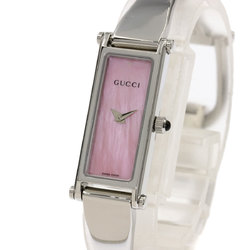 Gucci 1500L Square Face Watch Stainless Steel/SS Ladies GUCCI