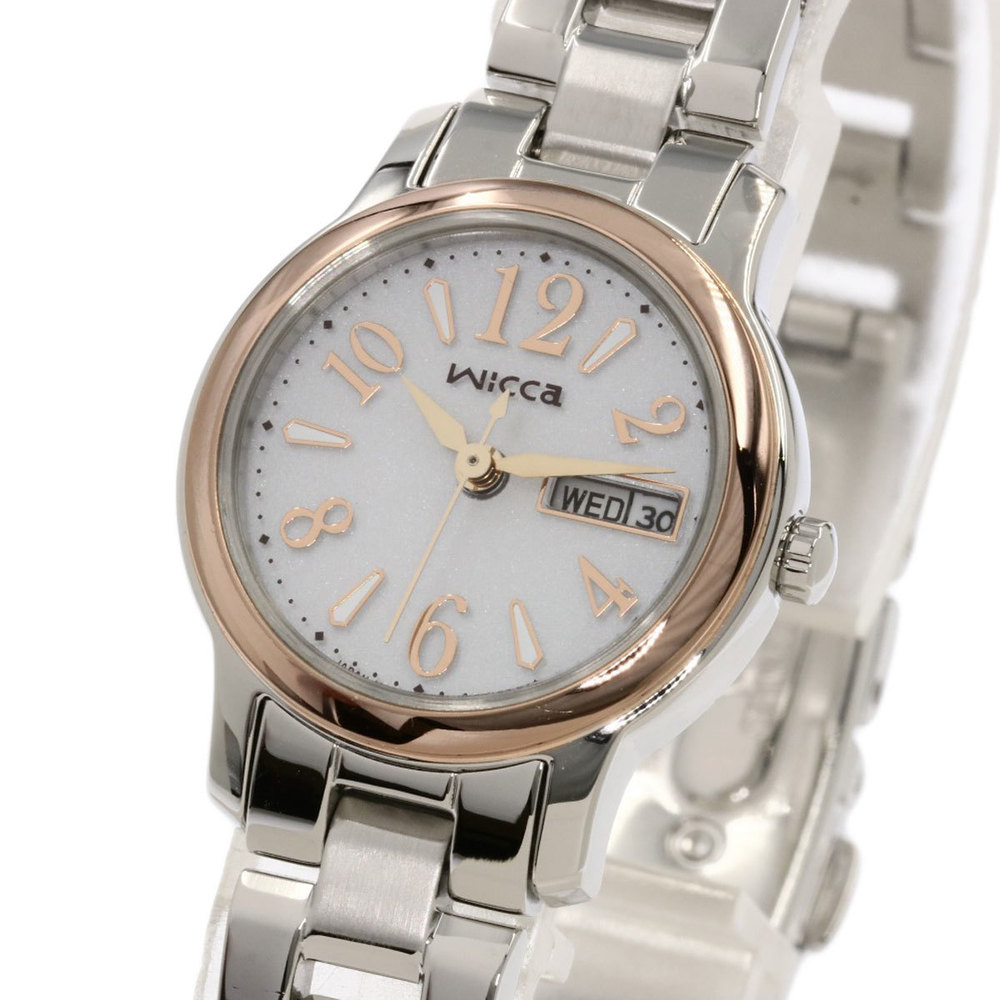 Citizen KH3-436-11 E001-R006703 wicca watch stainless steel/SS