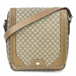 Gucci GUCCI Crossbody Shoulder Bag Diamante PVC/Leather Beige/Brown Silver Unisex 295679