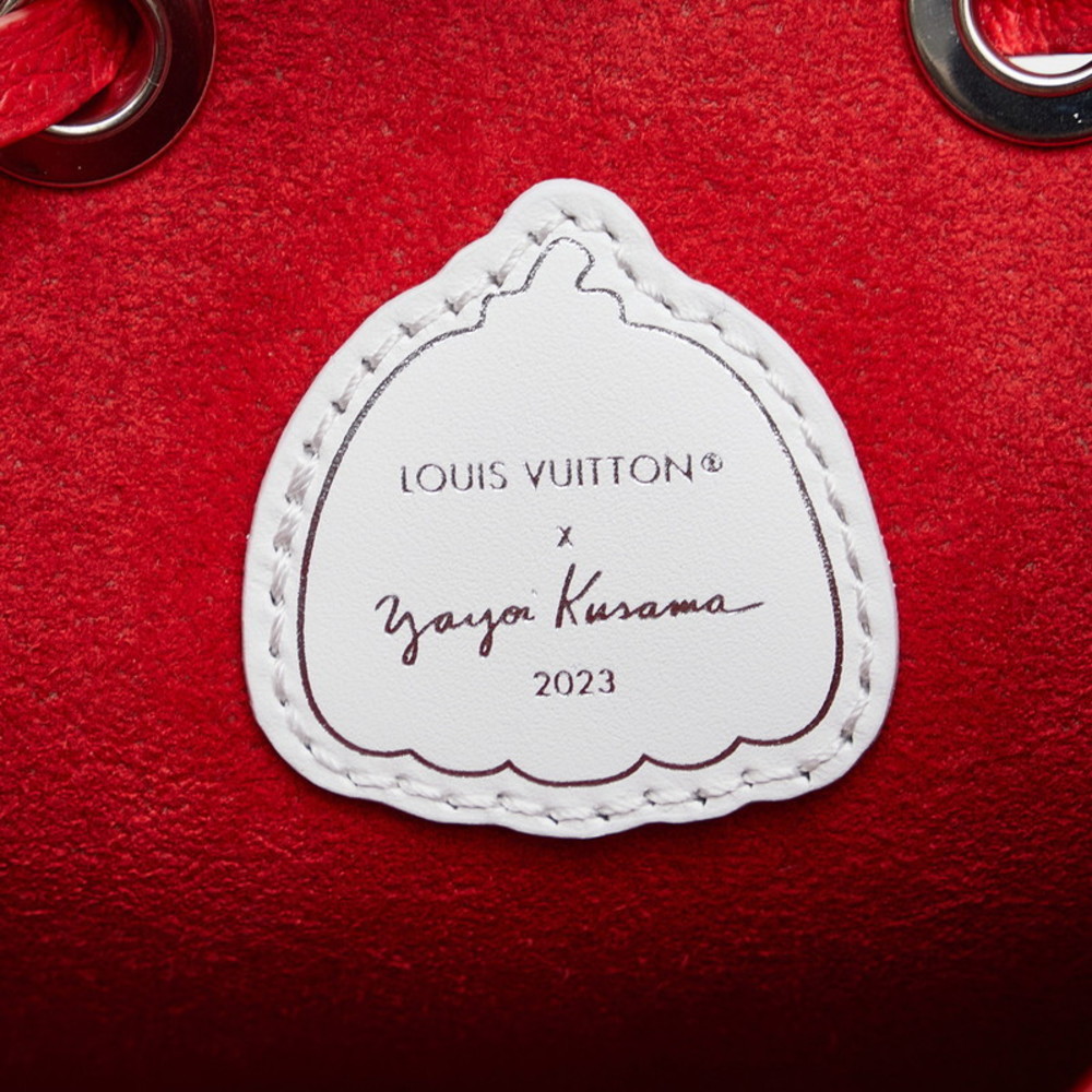 Louis Vuitton Neonoe BB x Yayoi Kusama Polka Dot Handbag Shoulder Bag  M46413 Red White Leather Women's LOUIS VUITTON