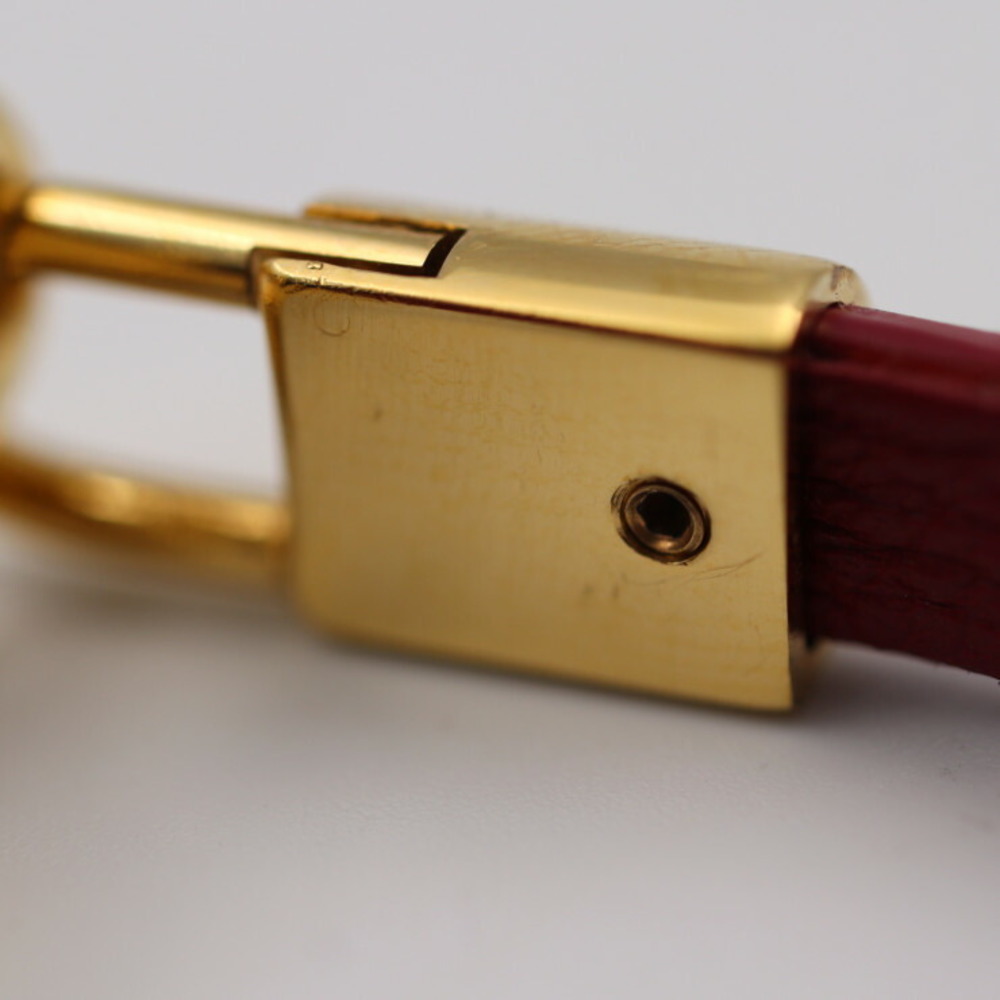LOUIS VUITTON Louis Vuitton Brasserie Alma Bracelet M6221 Notation Size 17  Epi Leather Red Series Gold Metal Fittings Bag Motif