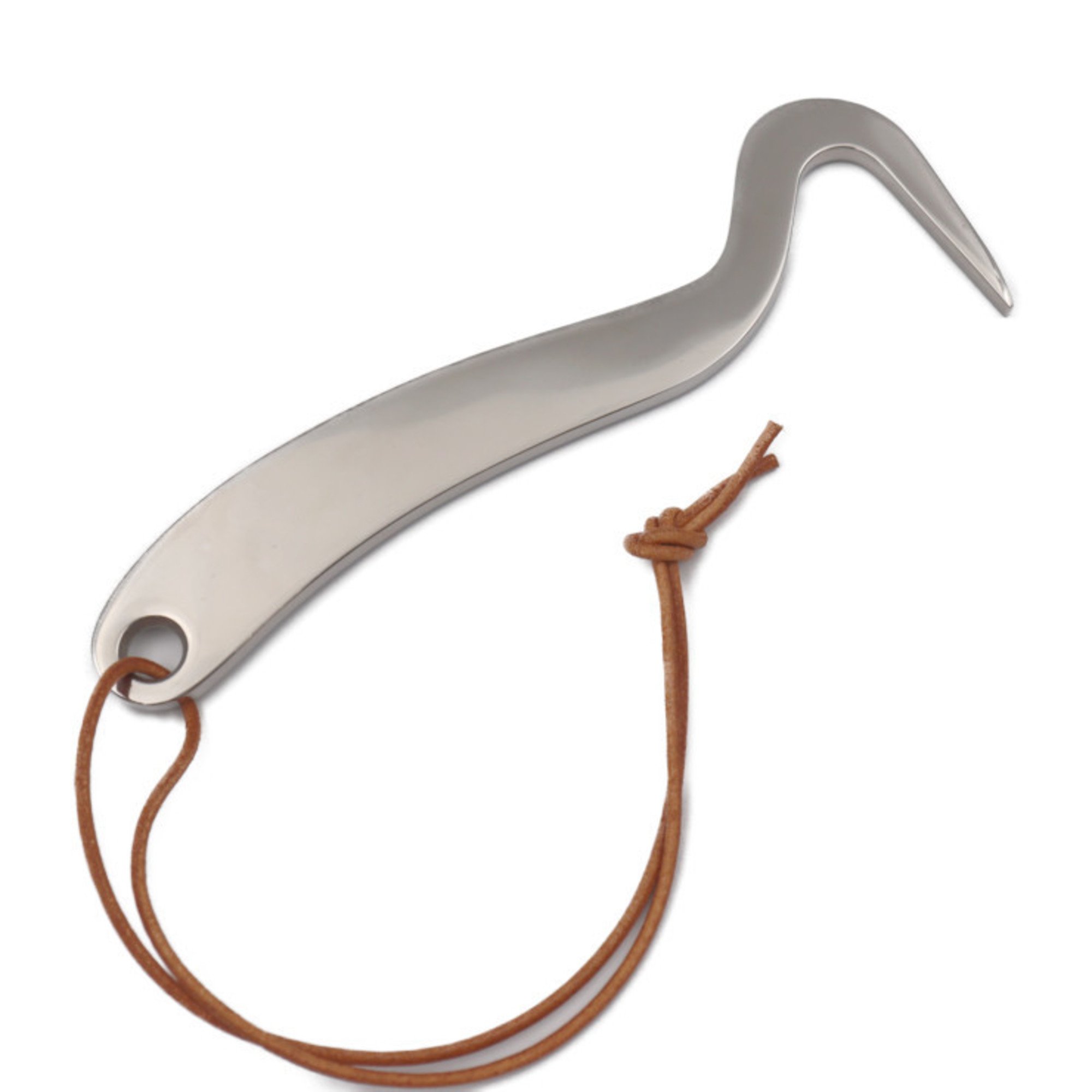 HERMES Hermes Hoof Pick Other Miscellaneous Goods Metal Silver Top Horseshoe Digging Horse Tack