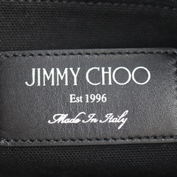 JIMMY CHOO Jimmy Choo FITZROY/S Backpack/Daypack BLS 184 Leather Black Gunmetal Fitzroy Backpack Star Studs Biker