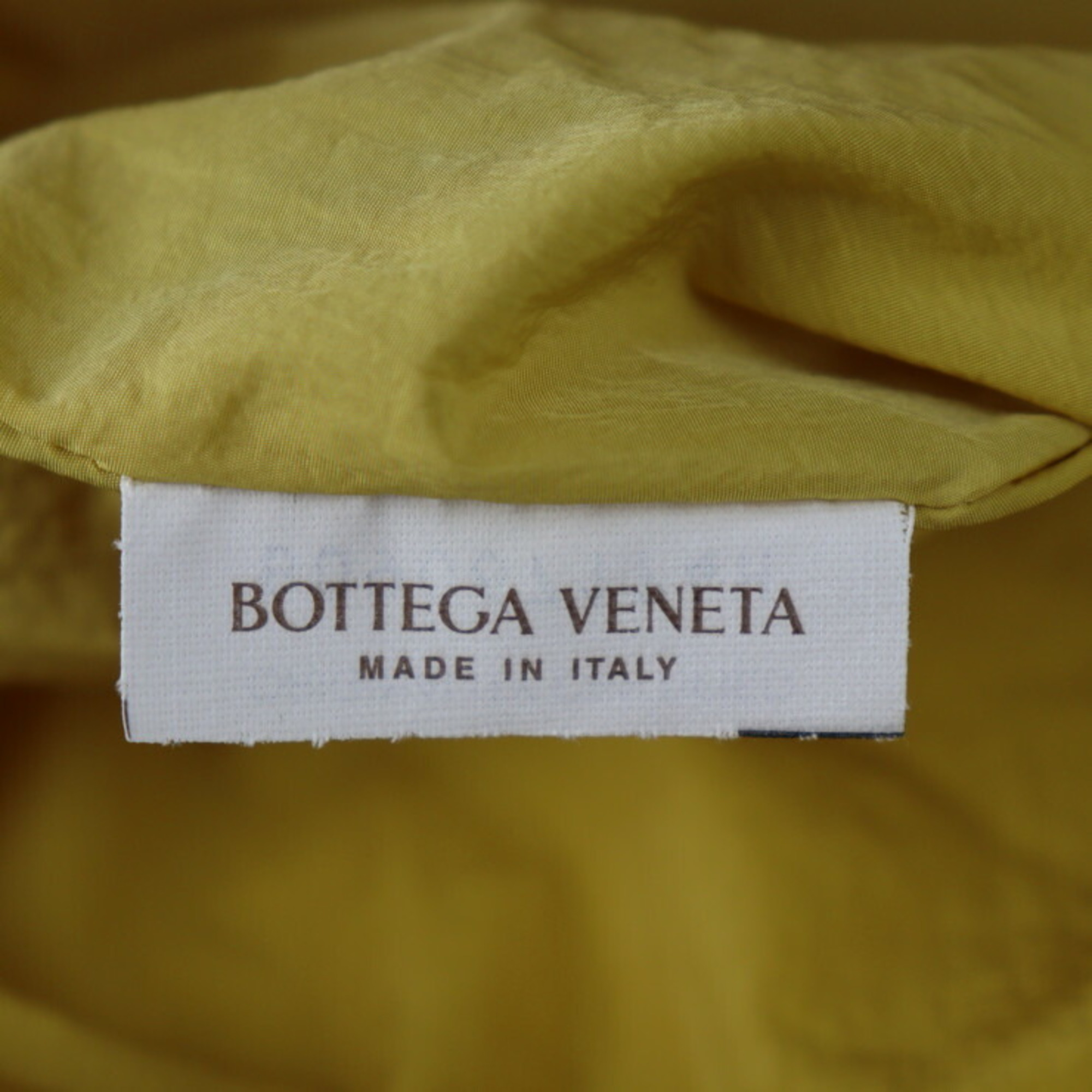 BOTTEGA VENETA Cassette Intrecciato Tote Bag 629070 Leather Yellow