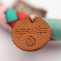 HERMES Hermes Brides de Soie GM Petite H Bracelet Silk Multicolor