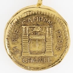 CHANEL Chanel coin 31 RUE CAMBON vintage gilding Lady's necklace