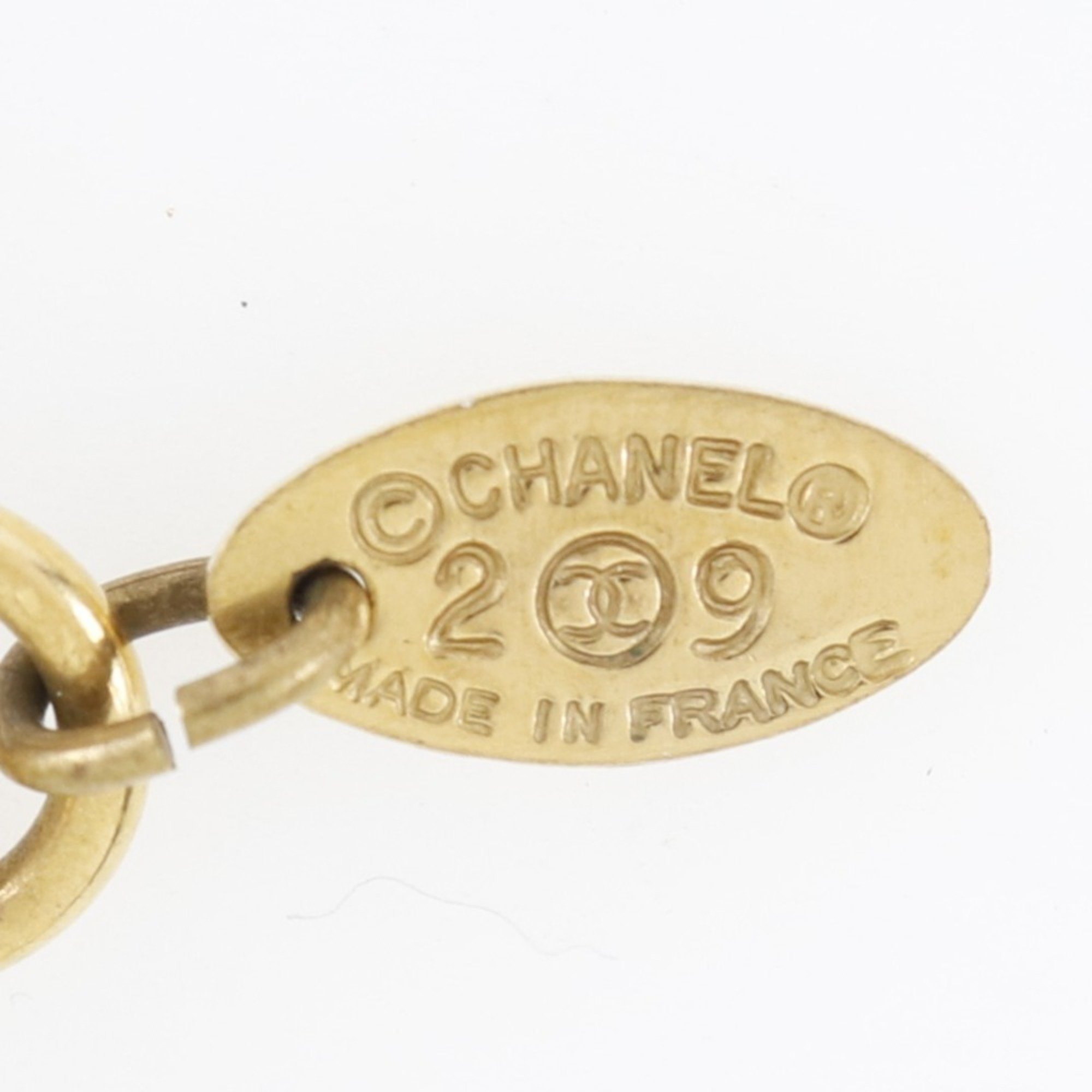 CHANEL Chanel coin 31 RUE CAMBON vintage gilding Lady's necklace