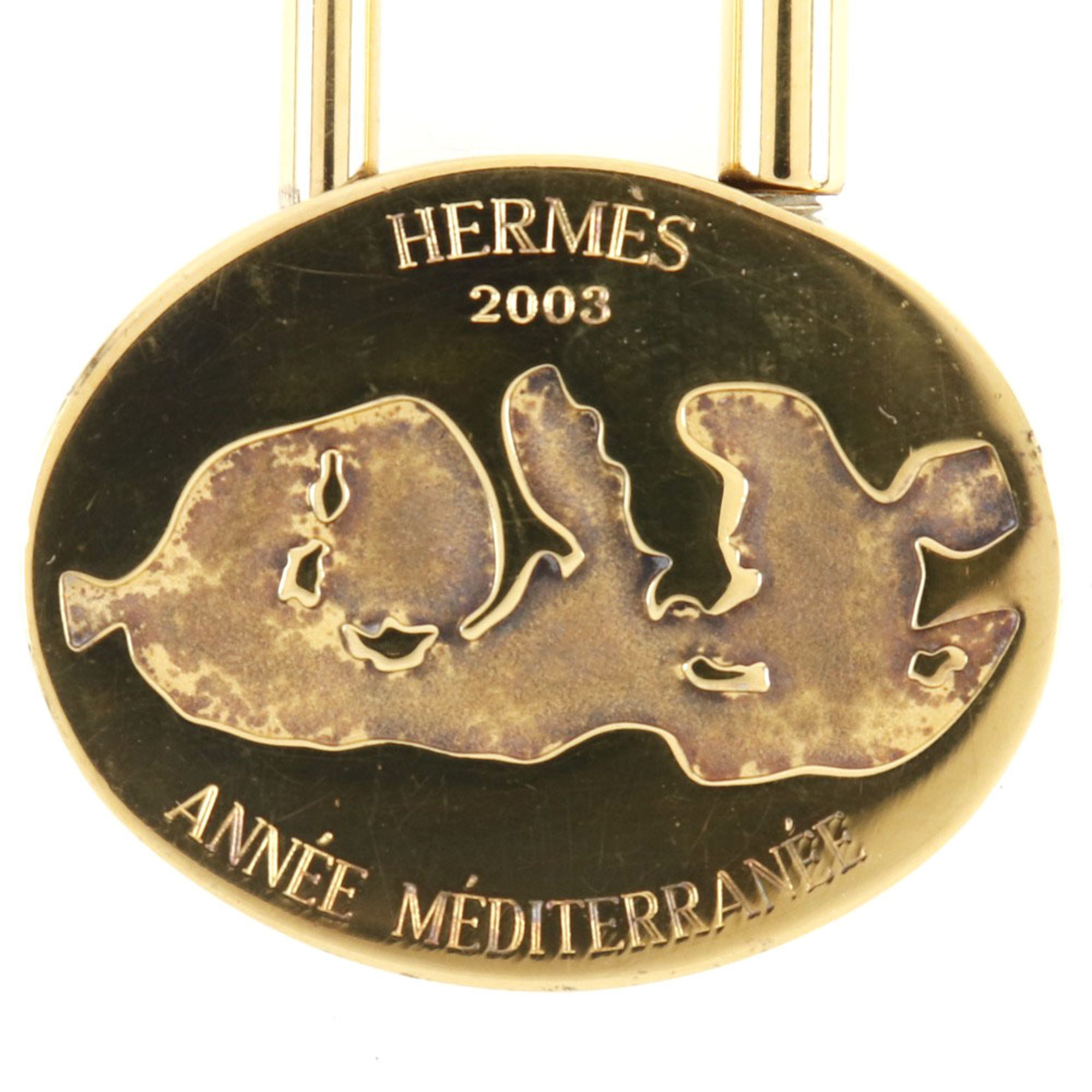 HERMES Hermes 2003 ANNEE MEDITERRANEE Mediterranean gold plated unisex cadena