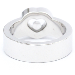 Polished CHOPARD Happy Diamond Ring Heart 18K Gold 82/2897-20 BF560682