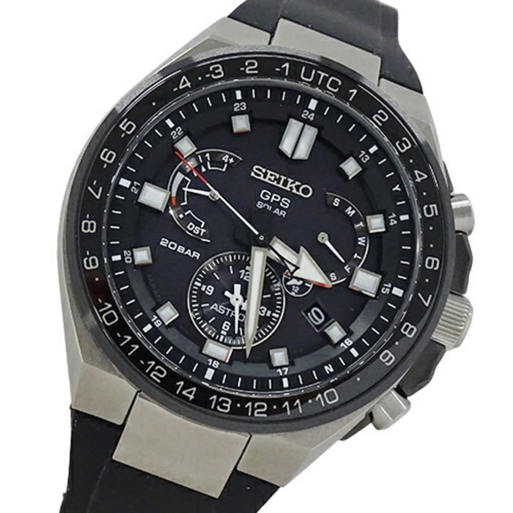 Omkostningsprocent Gå rundt system Seiko SEIKO Astron 8X53-0BB0-2 SBXB169 watch men's executive sports GPS  solar titanium rubber | eLADY Globazone