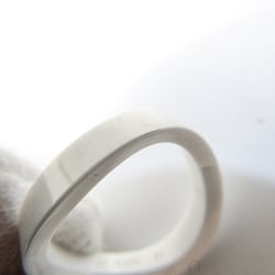 Omega Aqua Swing Ceramic Band Ring White