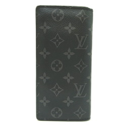 Louis Vuitton Portefeuille Brother Men's Long Wallet M61697 Monogram Eclipse Noir (Black)