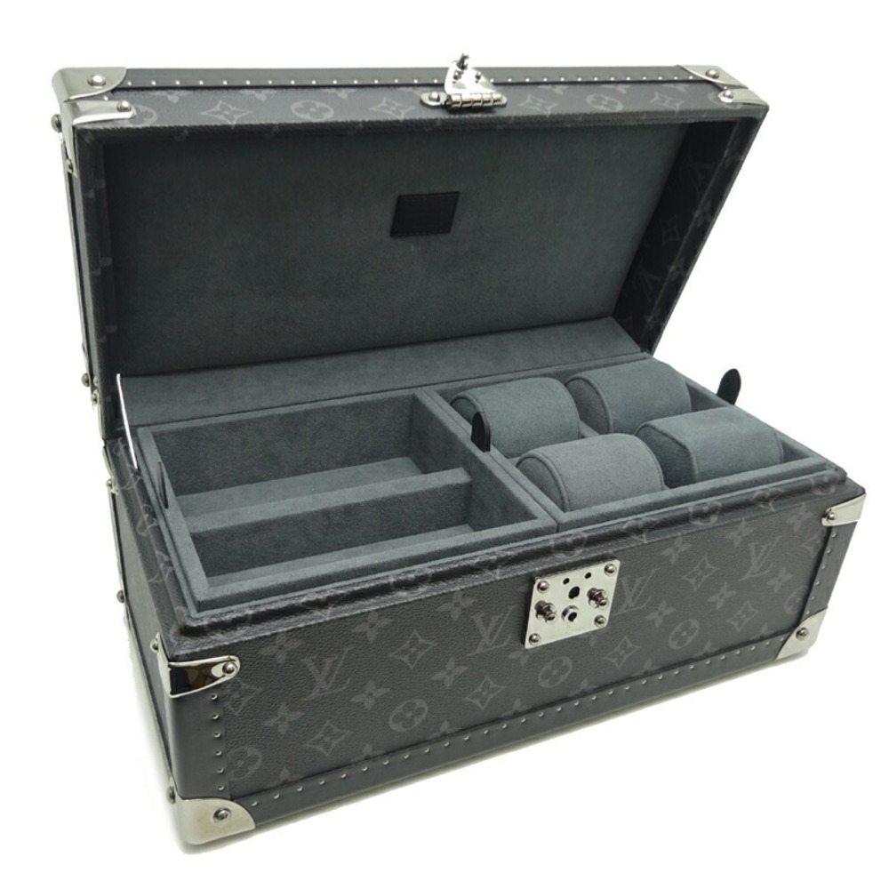 Louis Vuitton Coffret Accessories Trunk M44127 NEW Case Removable Shelves