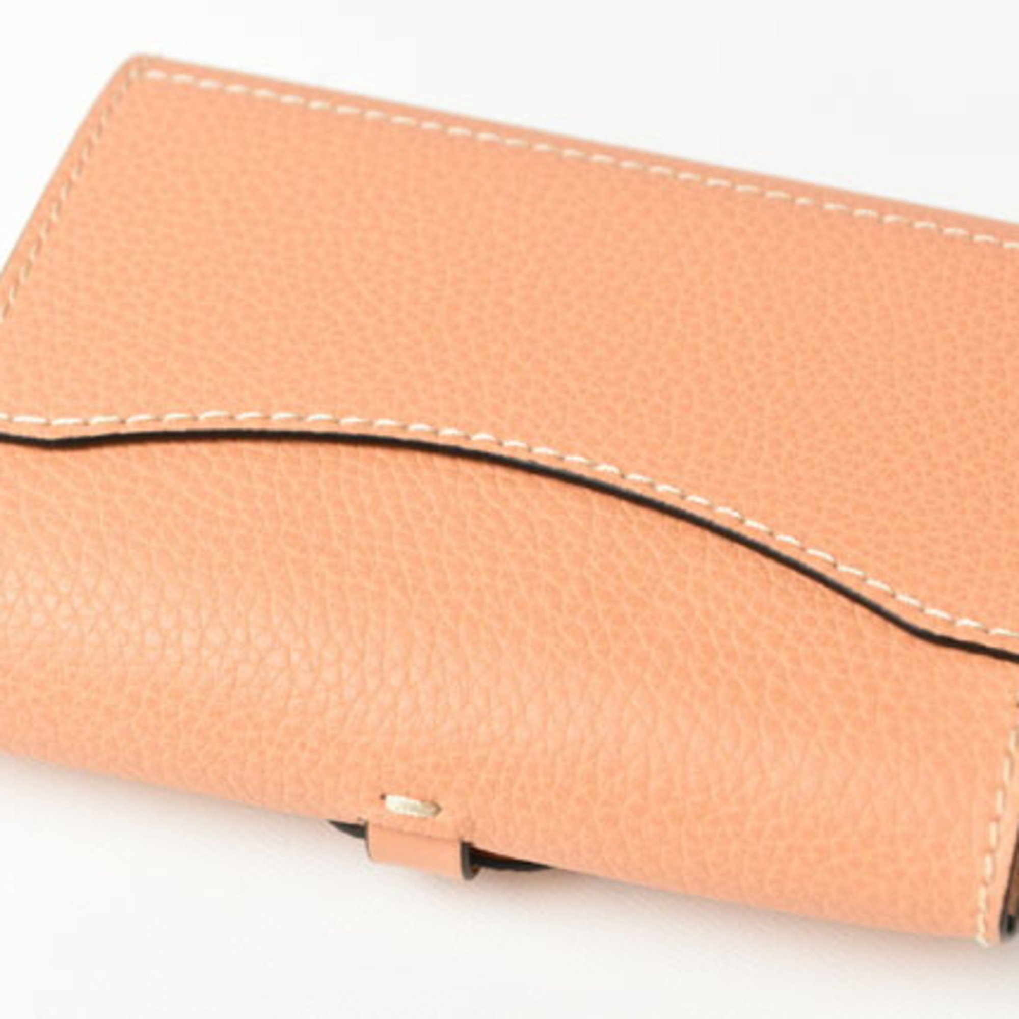 Chloé Chloe three fold wallet DARRYL Daryl PEACHBLOOM peach bloom