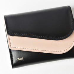 Chloé Chloe Wallet KIKI Small Purse Black Beige