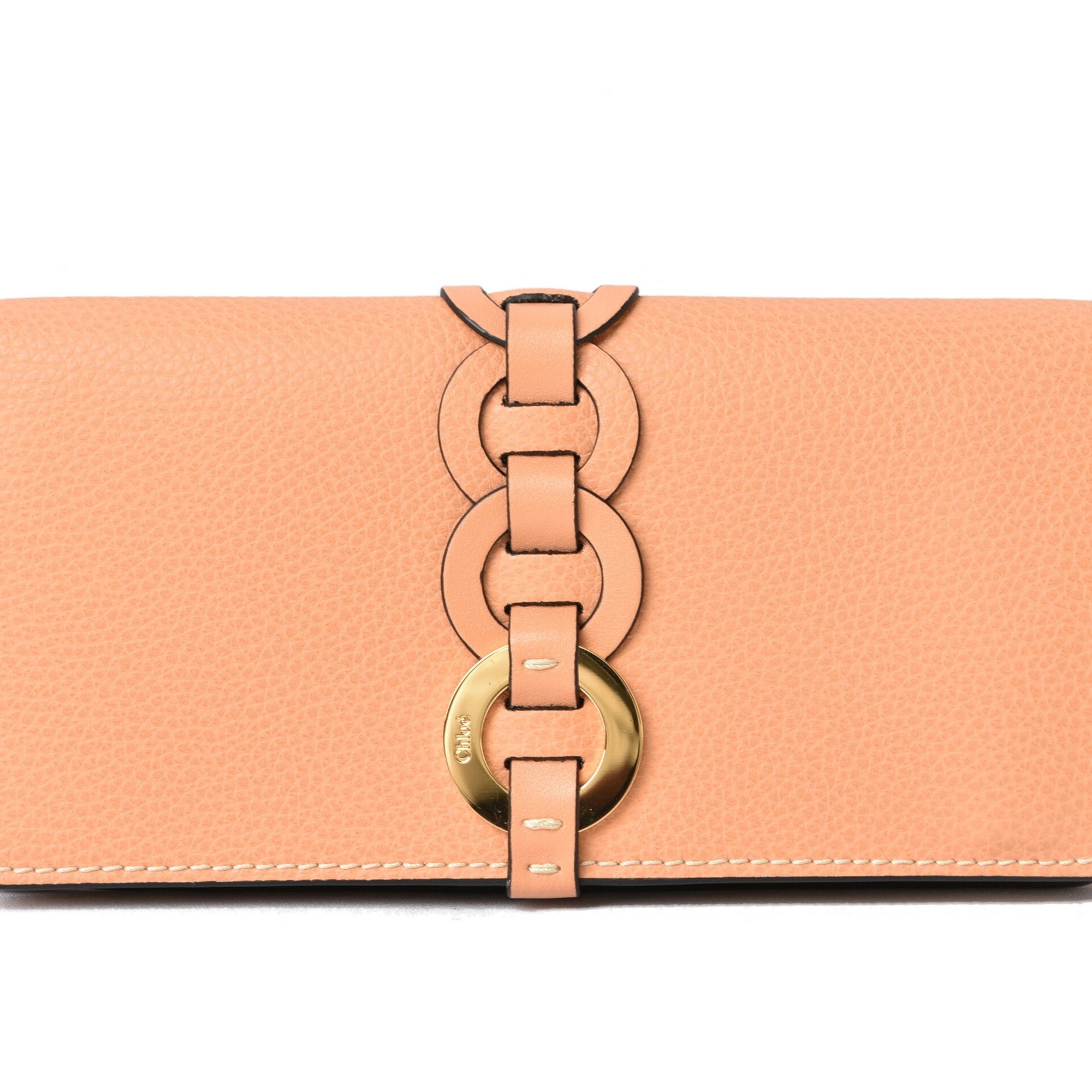 Chloé Chloe Wallet Long DARRYL Daryl PEACHBLOOM Peach Bloom CHC21SP115E04