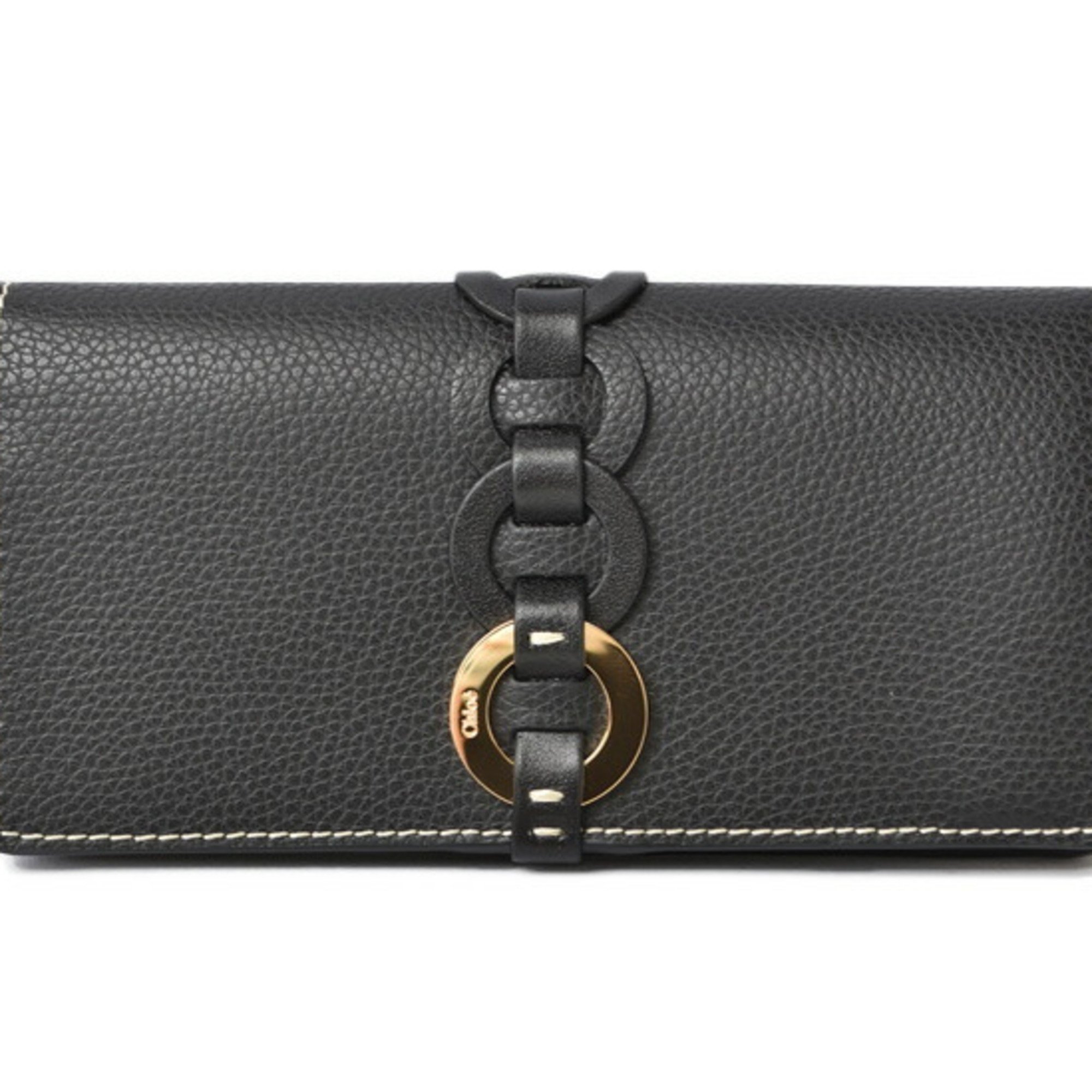 Chloé Chloe Wallet Long Darryl Daryl Black CHC21SP115E04