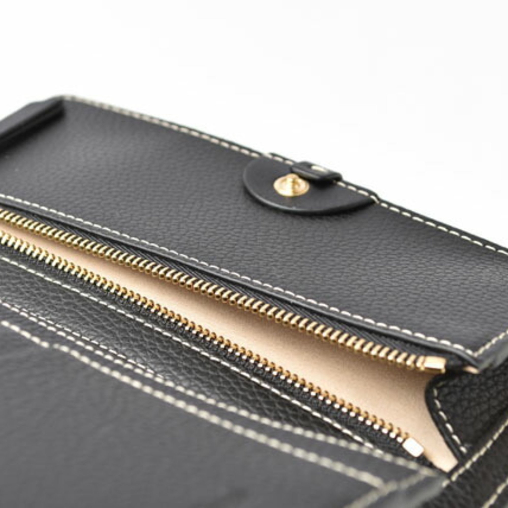 Chloé Chloe Wallet Long Darryl Daryl Black CHC21SP115E04