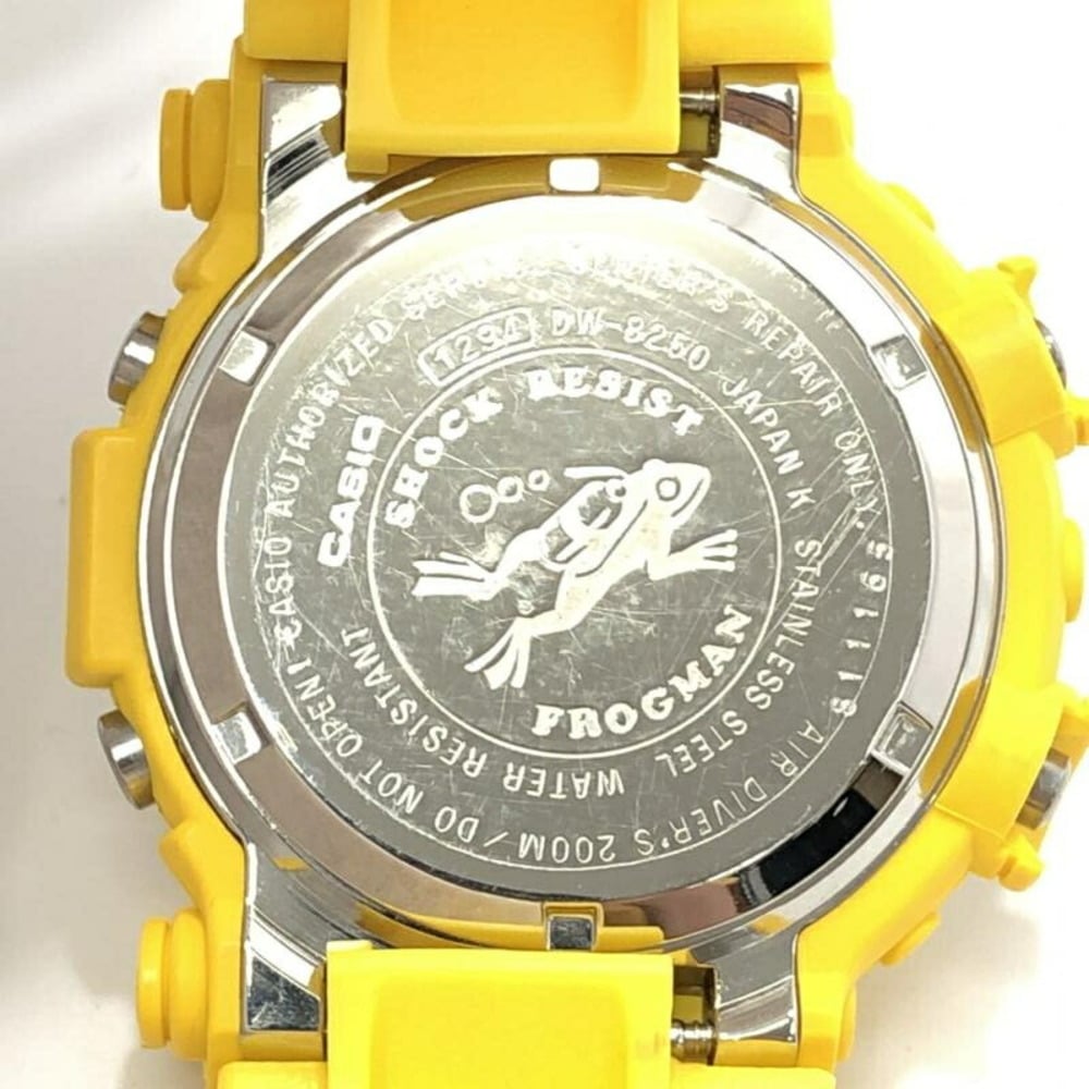 CASIO G-SHOCK DW-8250Y-9T Frogman Men in Yellow Released 1998