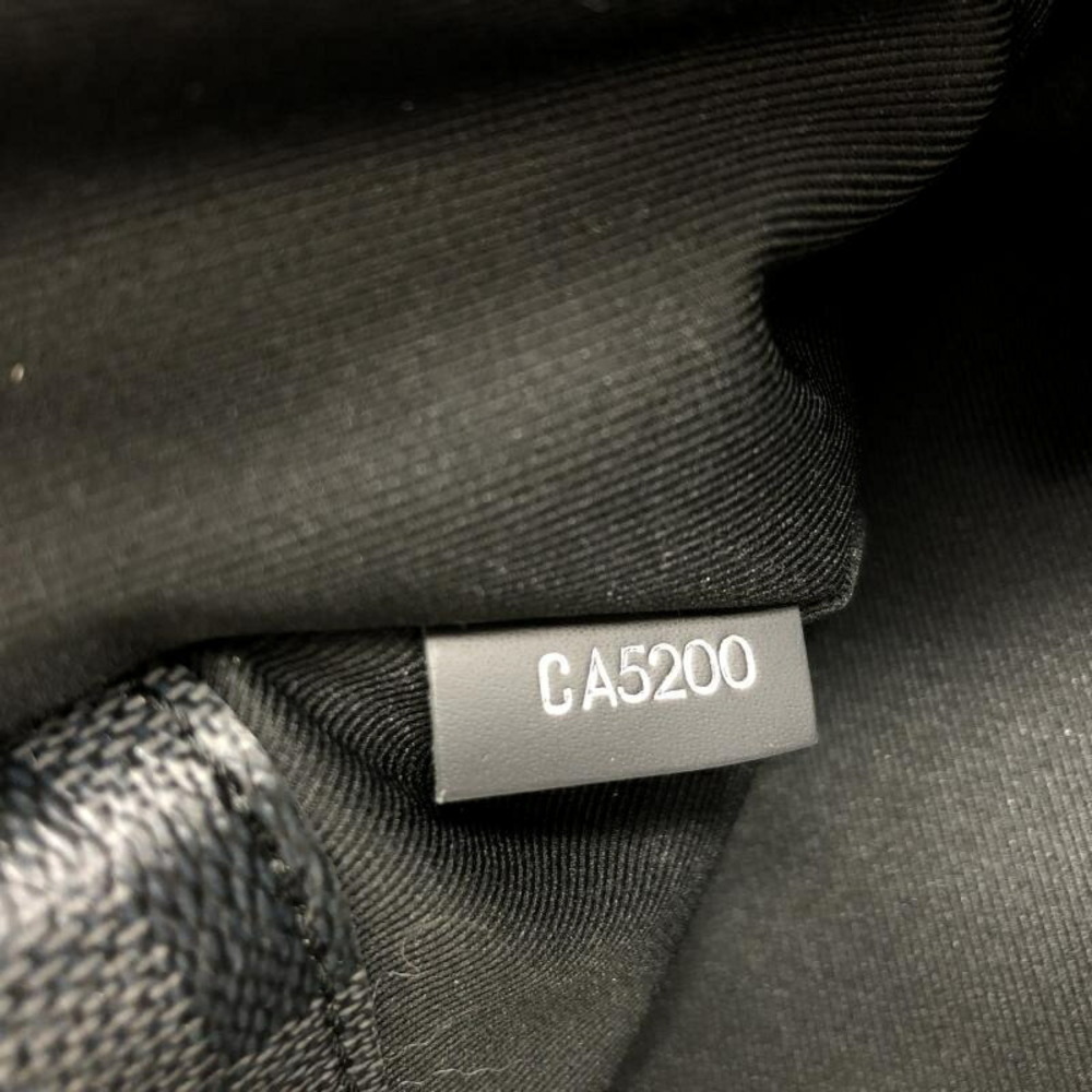 Louis Vuitton Damier Graphite District PM NV2 Shoulder Bag Black