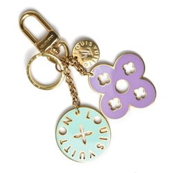 Louis Vuitton key ring bag charm LOUIS VUITTON logo flower multicolor