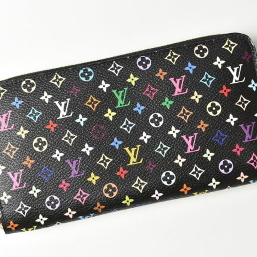 Louis Vuitton Wallet LOUIS VUITTON Long Zippy M60275 Monogram Multicolor  Violet