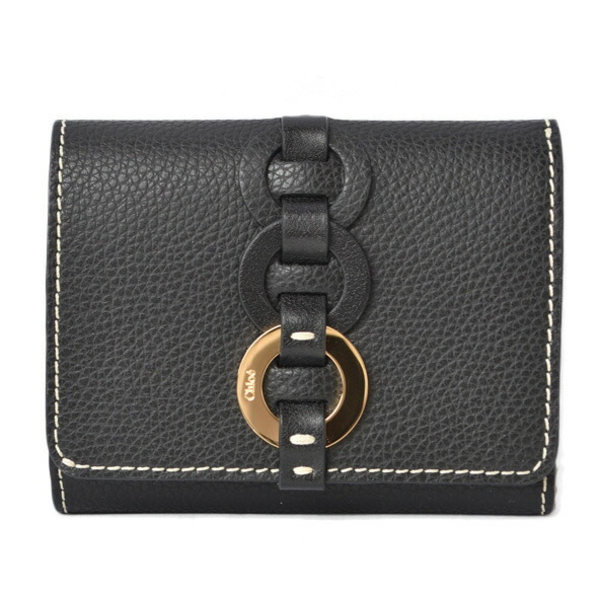 Chloé Chloe three fold wallet DARRYL Daryl black