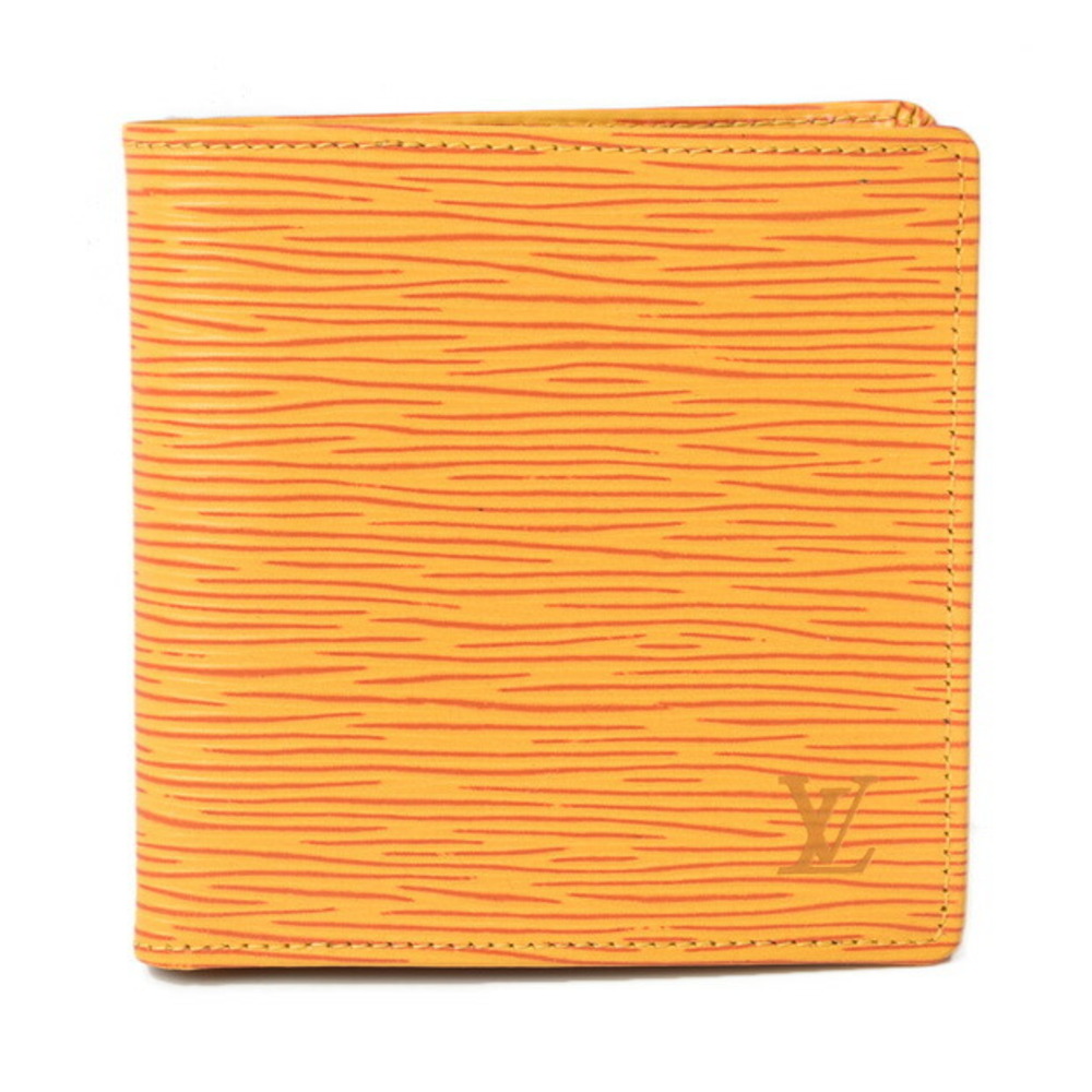 Louis Vuitton Wallet Epi Vintage Discontinued LOUIS VUITTON Folding M63549  Tassili Yellow | eLADY Globazone