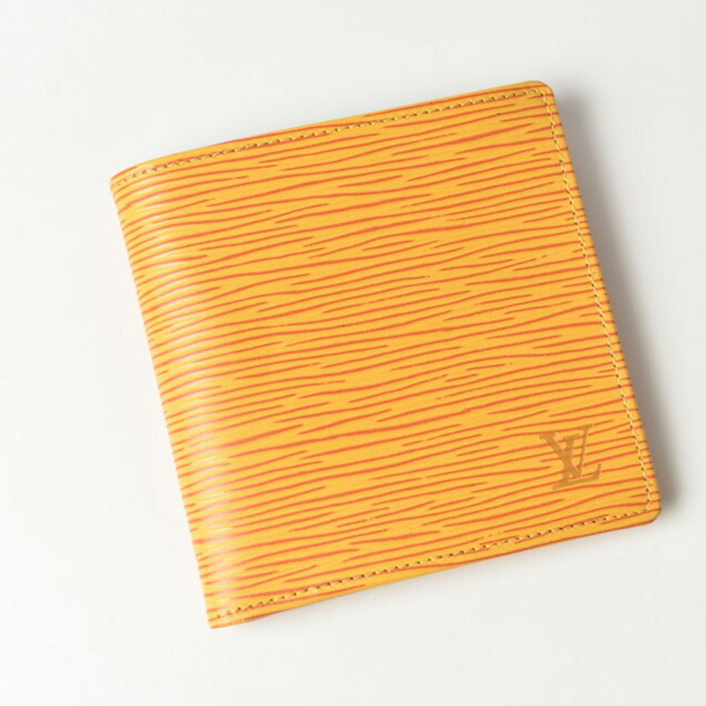 Louis Vuitton Marco Wallet in Tassil Yellow EPI Leather