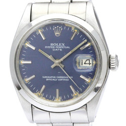 ROLEX Oyster Perpetual Date 1500 Steel Automatic Mens Watch BF561019