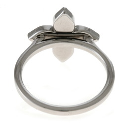 Louis Vuitton LOUIS VUITTON Burg Star Blossom Ring No. 9.5 K18 White Gold Diamond Women's