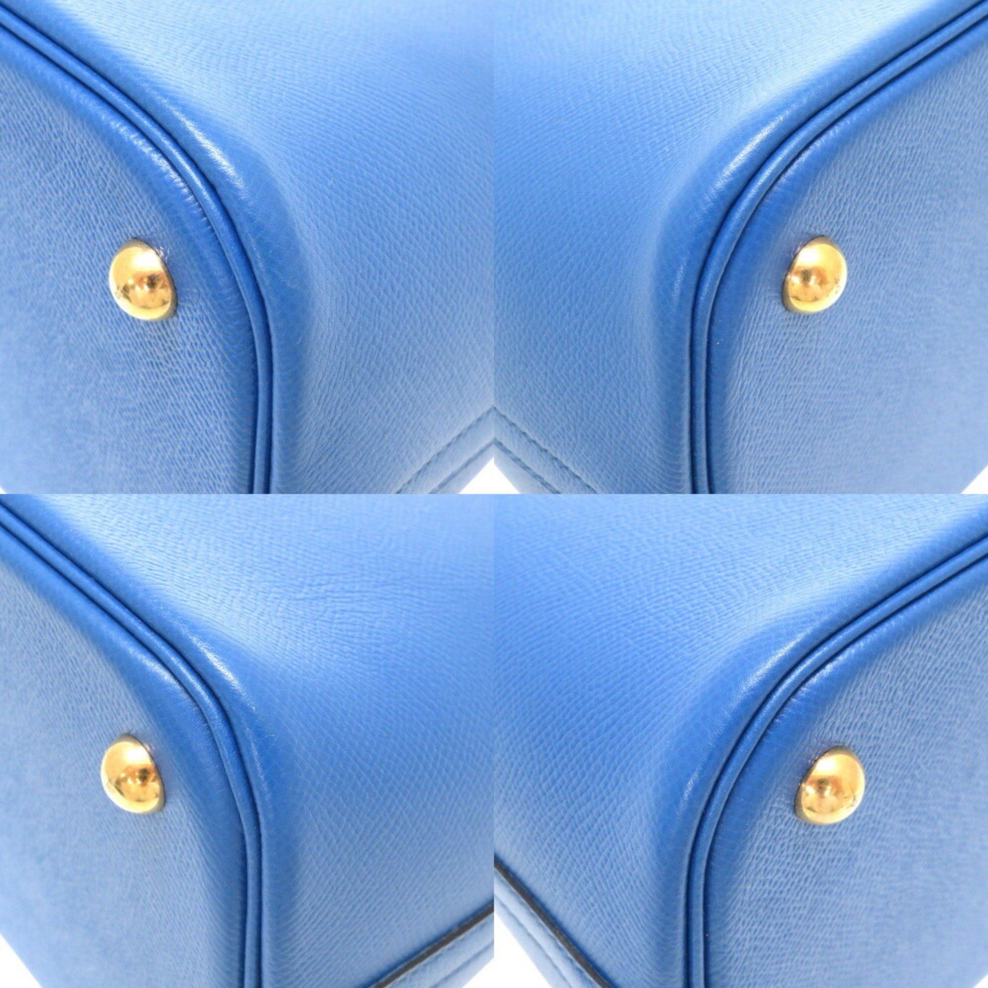 Hermes Bolide 35 Couchvel Blue France □D Stamped Handbag