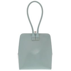 Jil Sander Goji Frame Square Small JSWS856383 Leather Light Blue Handbag