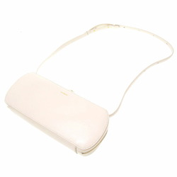 Jil Sander Leather White JSWU853627 Shoulder Bag