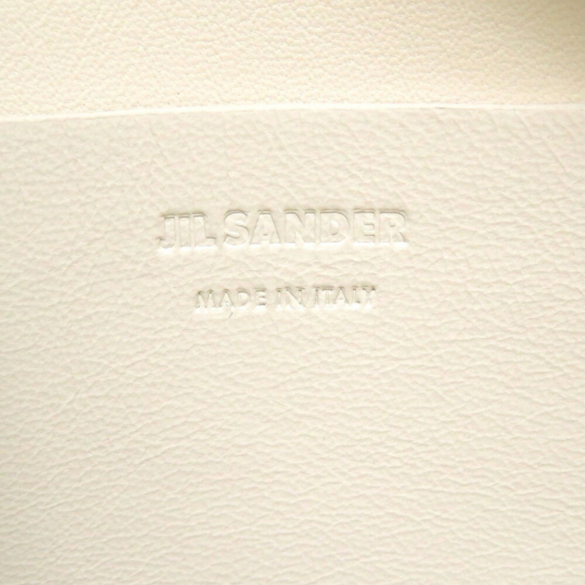 Jil Sander Leather White JSWU853627 Shoulder Bag