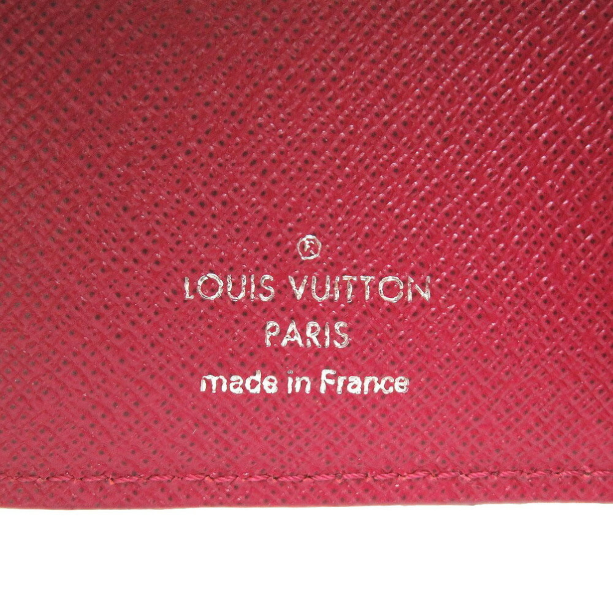 Louis Vuitton Epi M62171 Portefeuil Victorine Fuchsia 3-fold wallet