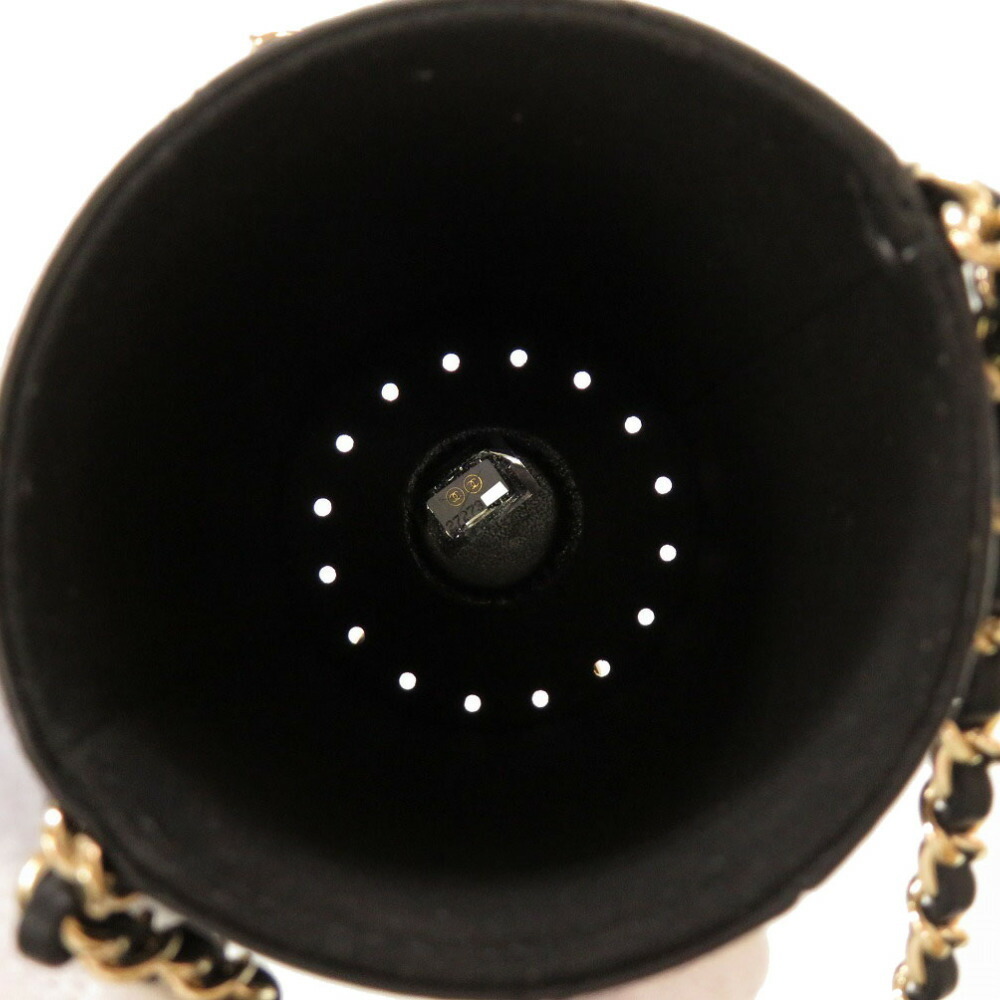 Chanel Lambskin Black 27th Flask Gold Chain Bottle Holder Matelasse Coco  Mark Water Shoulder Bag | eLADY Globazone