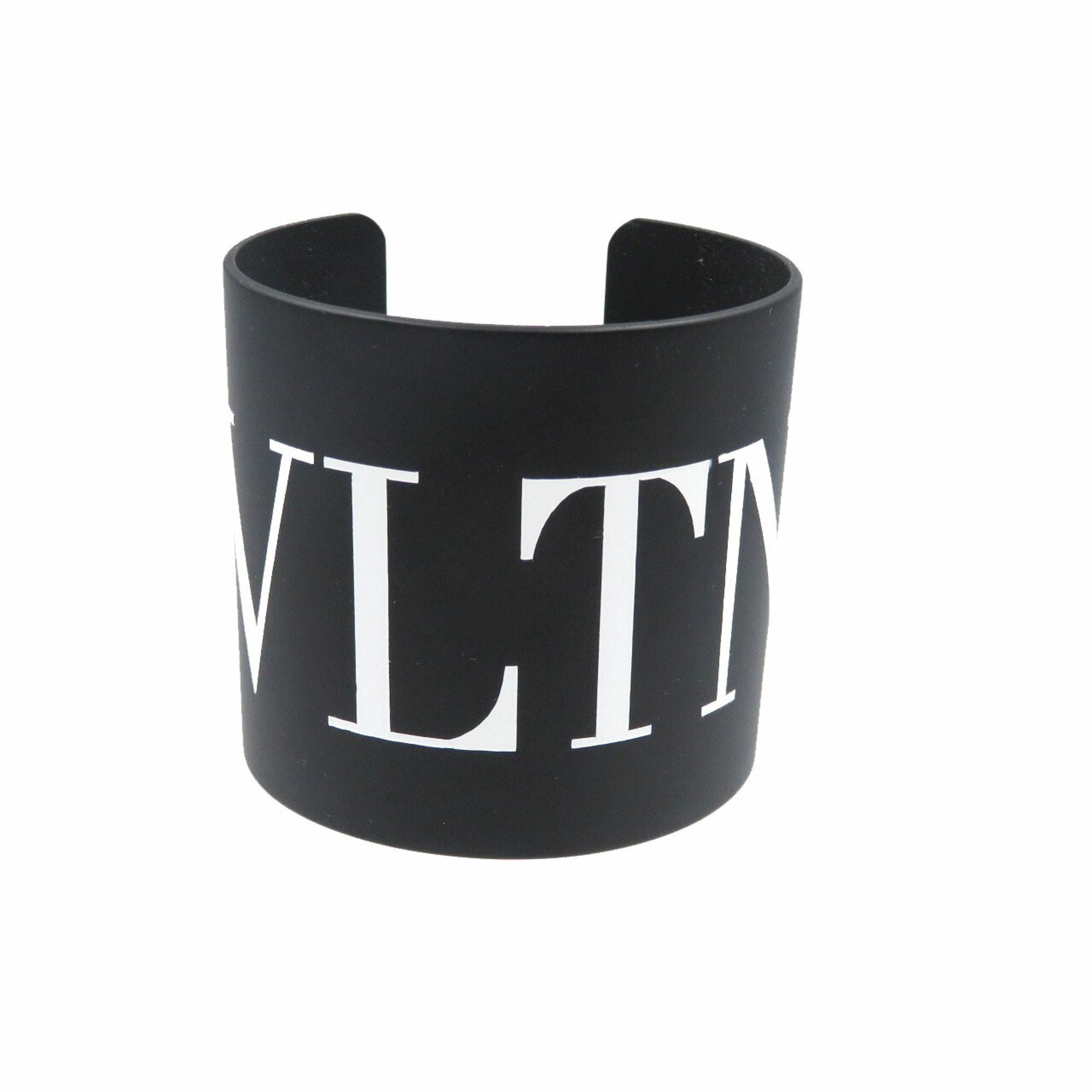 Valentino Garavani VLTN Metal Black Bangle