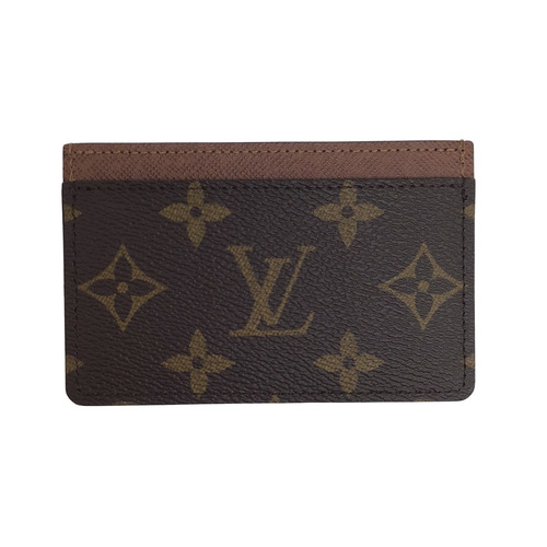 Louis Vuitton Card Holder in Monogram Canvas & Armagnac M61733 Used