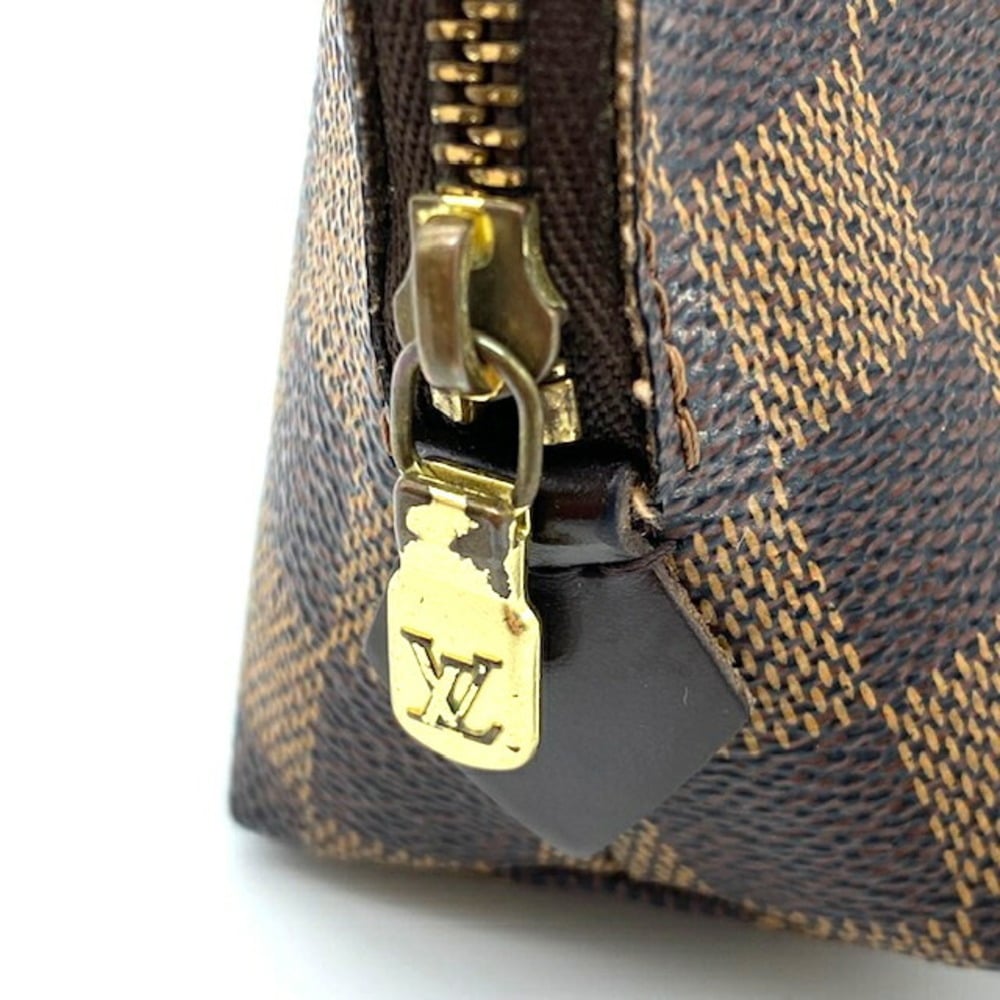 LOUIS VUITTON Louis Vuitton pochette cosmetic pouch Damier N47516 accessory  case LV