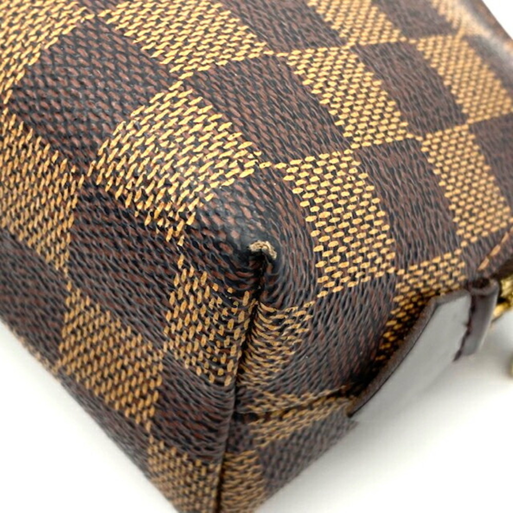 LOUIS VUITTON Louis Vuitton pochette cosmetic pouch Damier N47516 accessory case  LV