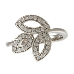 Harry Winston Lily Cluster Ring No. 5 Pt950 Platinum Diamond Women's