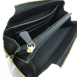 Jimmy Choo Women,Men Leather Middle Wallet (bi-fold) Black