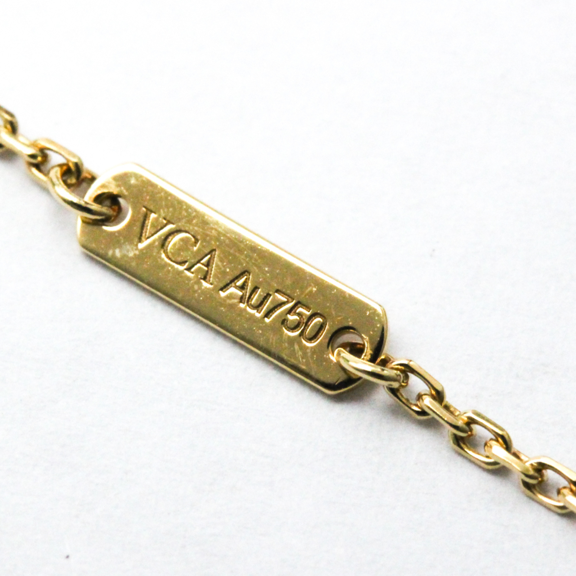 Polished Van Cleef & Arpels Vintage Alhambra MOP Necklace VCARA45900  BF561733