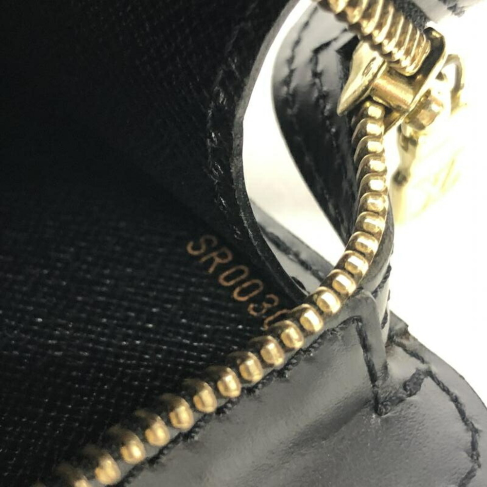 Authentic Louis Vuitton Epi Pochette Homme Clutch Bag Black M52522